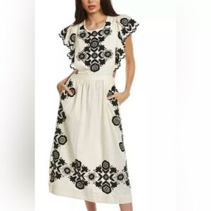 GUC Sea New York- Manuela Apron Dress. Size 12